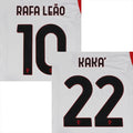 25/26 AC Milan Seria A & Champions League Away Name Set