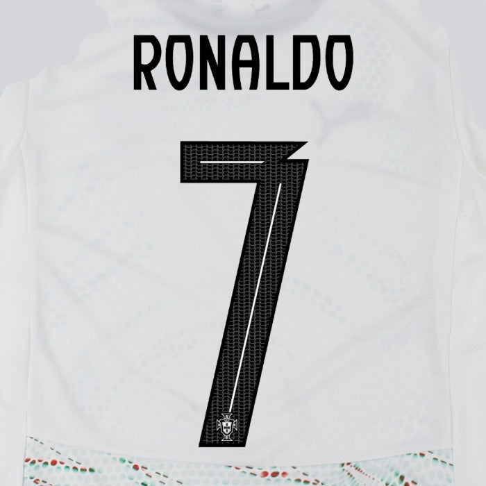 23/25 Portugal #7 RONALDO Home & Away Away Soccer Name Set