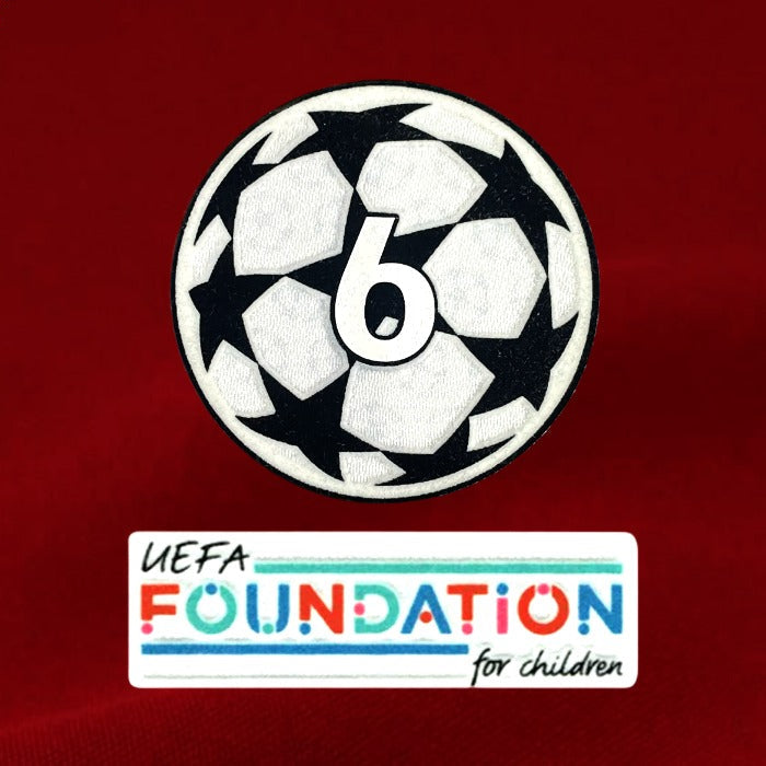 22/23~26 Liverpool Champions League Home Name Set