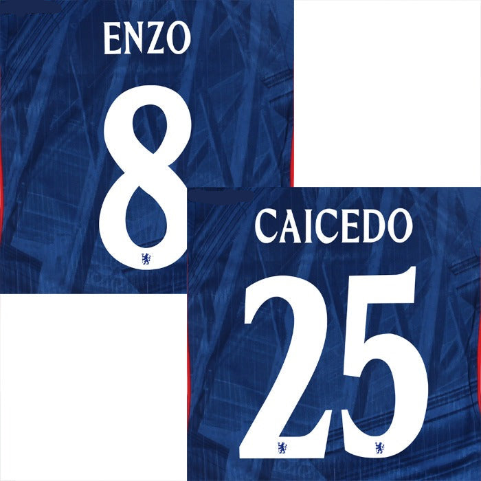 2025/26 Chelsea Champions League Home Away 3rd Name Set