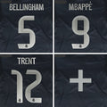 25/26 Real Madrid Champions league & League Third Name Set