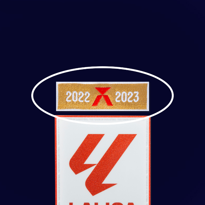 23/24 FC Barcelona La Liga League Away Name Set and Patch