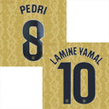 25/26 FC Barcelona La LIga League Away Name Set and Patch