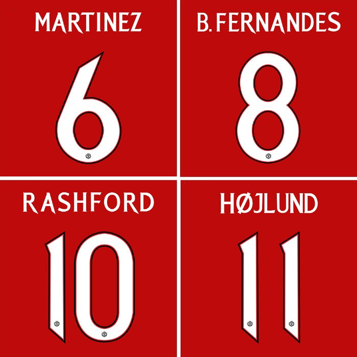 23/24 Manchester United FA Cup Winner Name Set + MDT + Patch