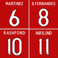 23/24 Manchester United FA Cup Winner Name Set + MDT + Patch