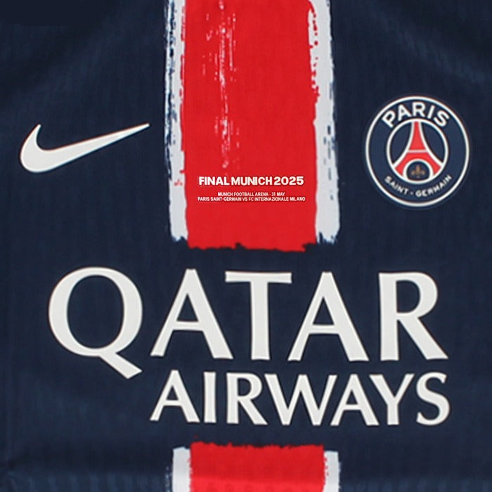 24/25 PSG Winner Champions League Home Name Set and Patch