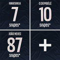 25/26 PSG Ligue 1 League Home Name Set and Patch With Snipes